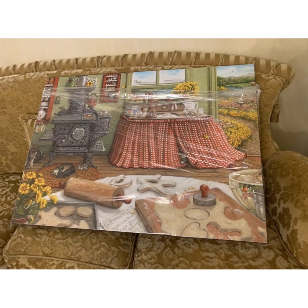 Janet Kruskamp vintage style kitchen scene